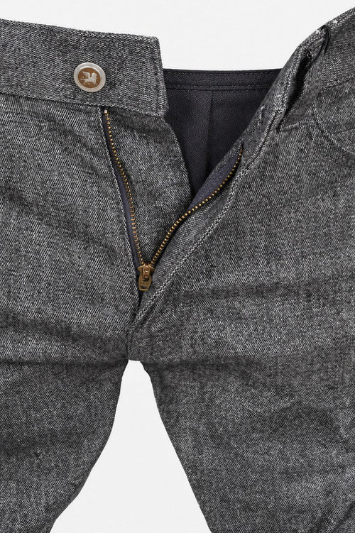 V40 rider broek melange grijs