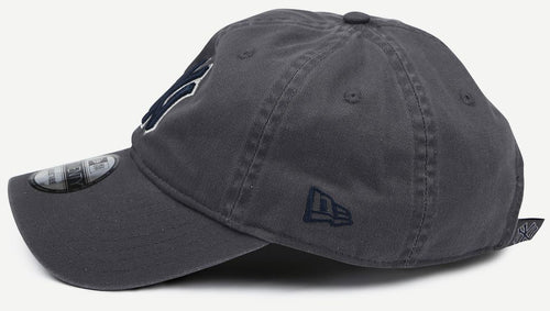New era ny yankees cap washed grijs