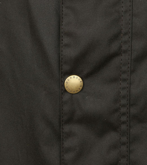 Barbour ashby wax jas olive