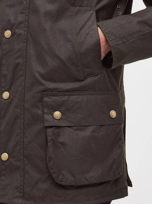Ashby wax jas olive