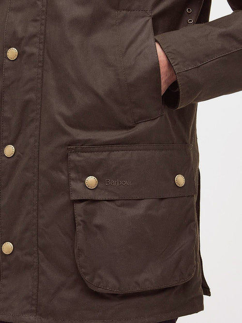 Barbour ashby wax jas rust