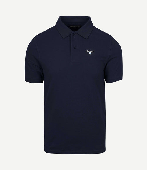 Basic polo donkerblauw