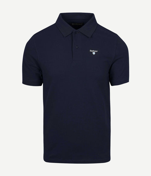Basic polo donkerblauw