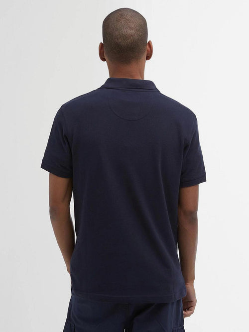 Basic polo donkerblauw