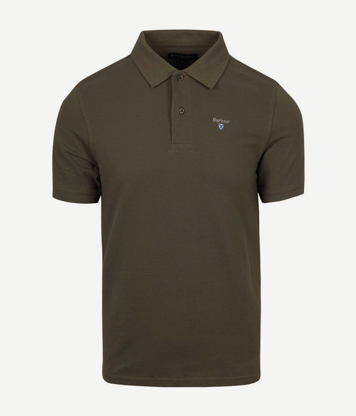 Basic polo legergroen