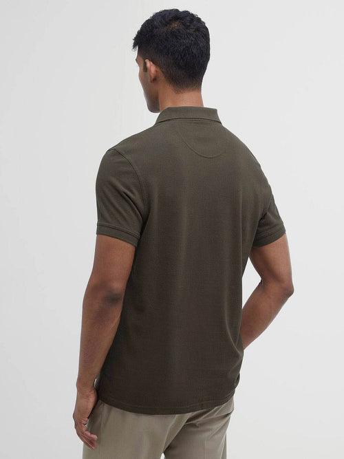 Basic polo legergroen