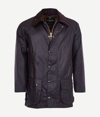 Barbour Beaufort wax jas bruin | Regular-fit