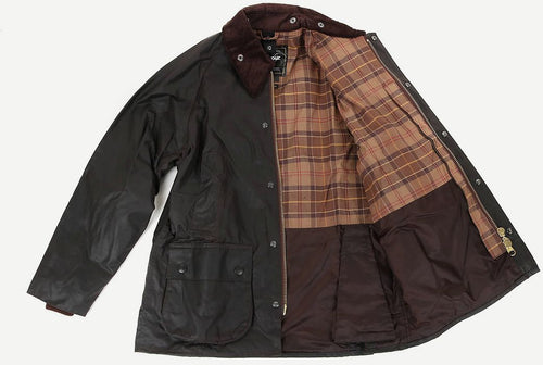 Barbour Bedale wax jas bruin | Regular-fit