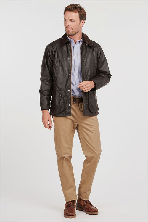 Barbour Bedale wax jas bruin | Regular-fit