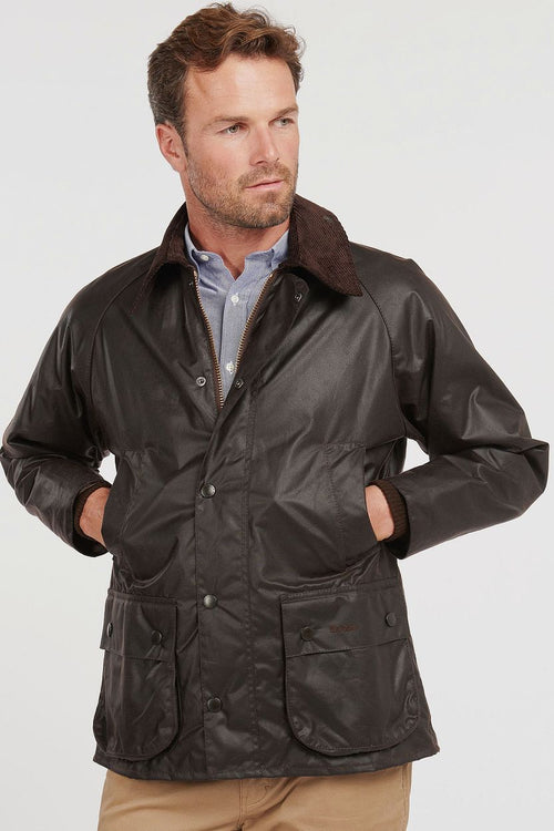Barbour Bedale wax jas bruin | Regular-fit
