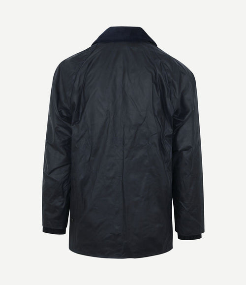 Bedale wax jas donkerblauw