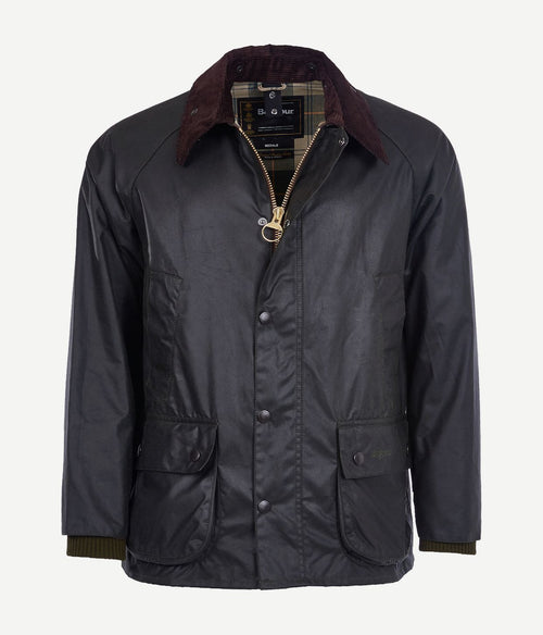 Barbour Bedale wax jas donkergroen | Regular-fit