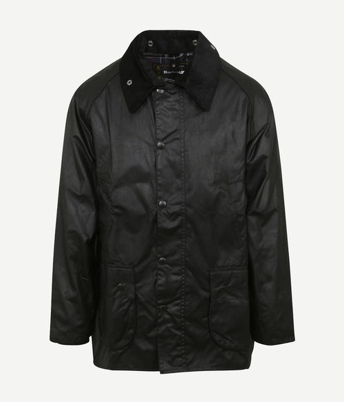 Barbour Bedale wax jas zwart | Regular-fit