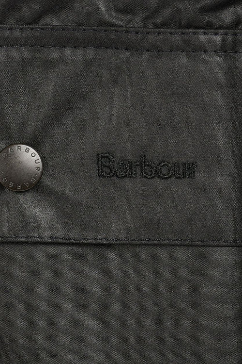 Barbour Bedale wax jas zwart | Regular-fit
