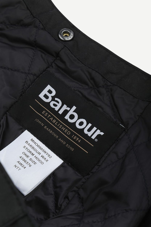 Barbour capuchon hood storm donkerblauw
