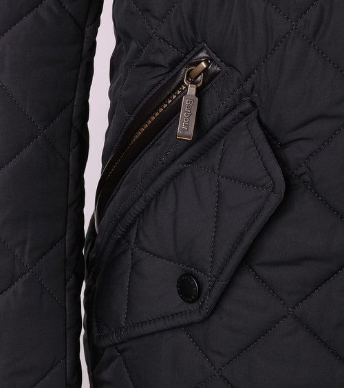 Barbour chelsea sportsquilt jacket donkerblauw | Regular-fit