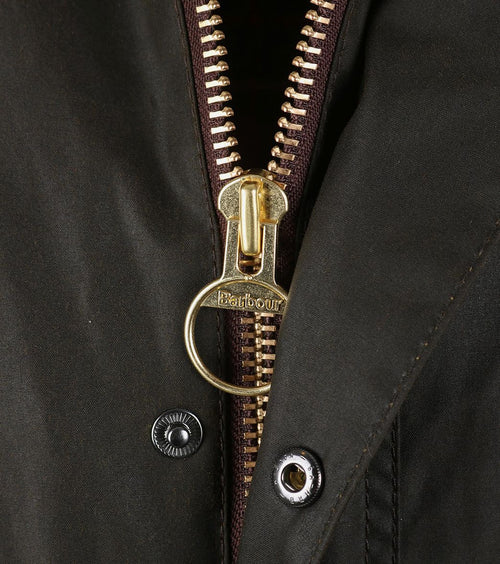 Barbour classic Bedale wax jas olijfgroen | Regular-fit