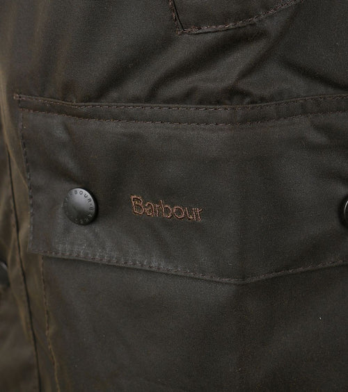 Barbour classic Bedale wax jas olijfgroen | Regular-fit