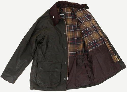 Barbour classic Bedale wax jas olijfgroen | Regular-fit