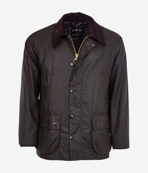 Barbour classic Bedale wax jas olijfgroen | Regular-fit