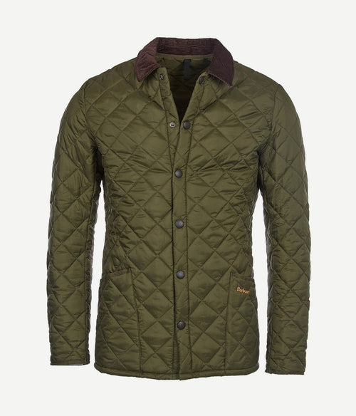 Barbour heritage Liddesdale quilted jas groen