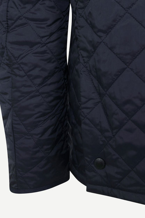 Heritage Liddesdale quilted jas donkerblauw