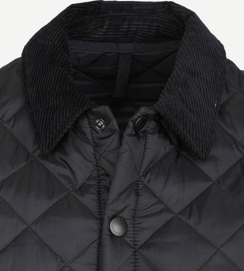 Heritage Liddesdale quilted jas zwart