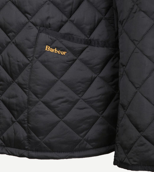 Heritage Liddesdale quilted jas zwart