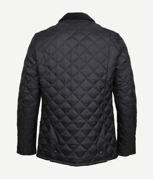 Heritage Liddesdale quilted jas zwart