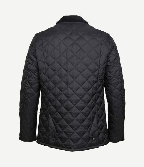 Heritage Liddesdale quilted jas zwart