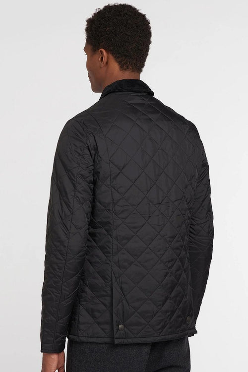 Heritage Liddesdale quilted jas zwart