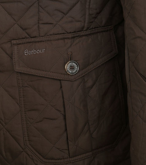 Jas quilted lutz bruin