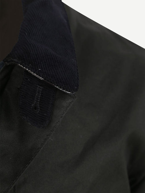 Barbour waxjas mac donkerblauw | Regular-fit