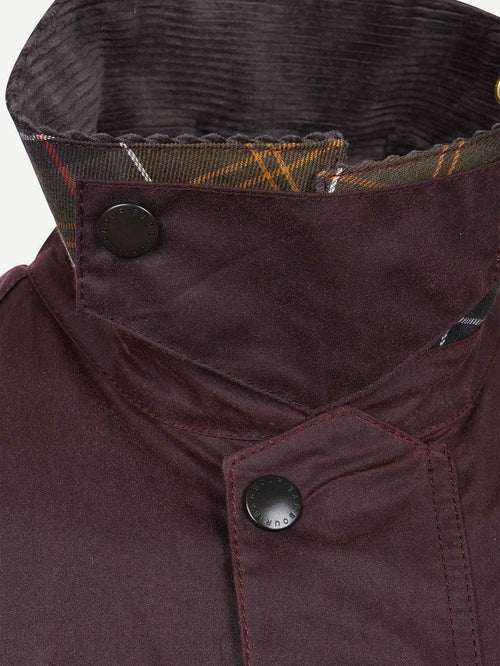 Icons waxjas Beaufort bordeaux