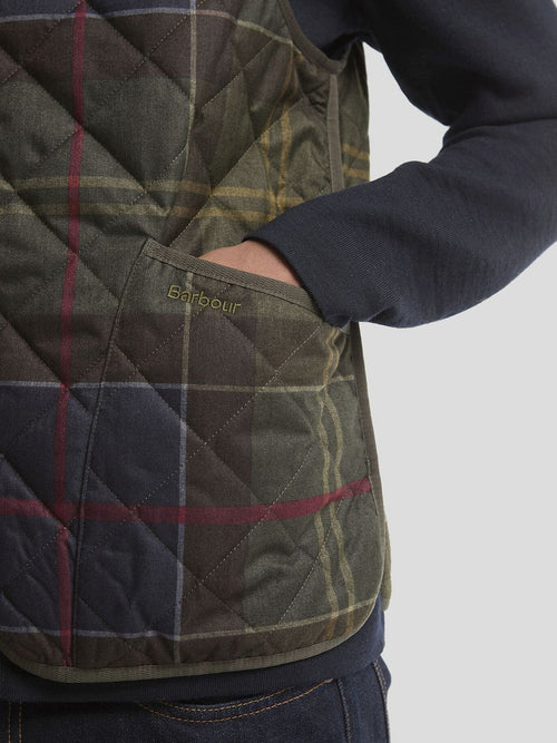 Icons zip-in quilted liner classic tartan