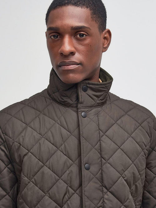 Quilted jas barbour chelsea olijfgroen