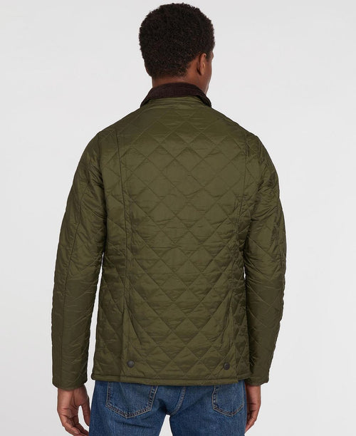 Heritage Liddesdale quilted jas groen