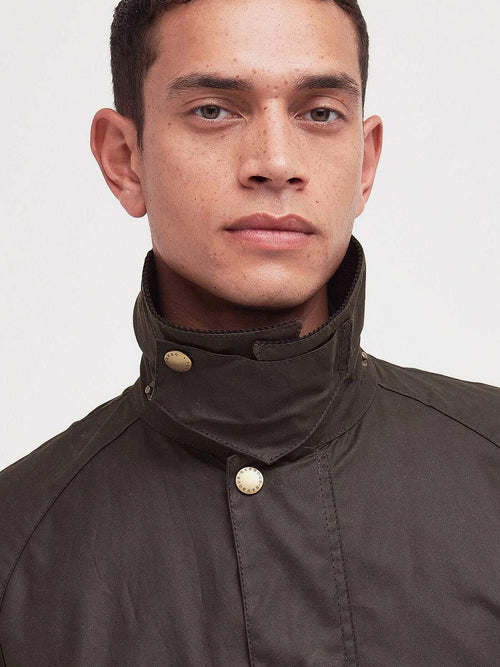 Ashby wax jas olive
