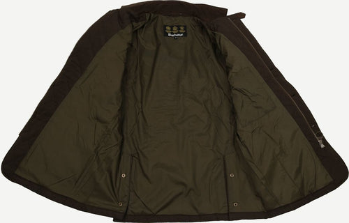 Jas quilted lutz bruin