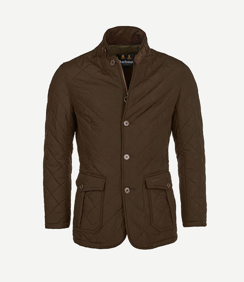 Jas quilted lutz bruin