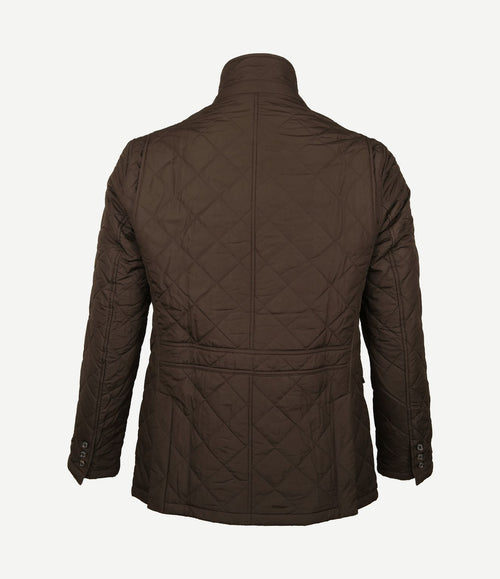 Jas quilted lutz bruin