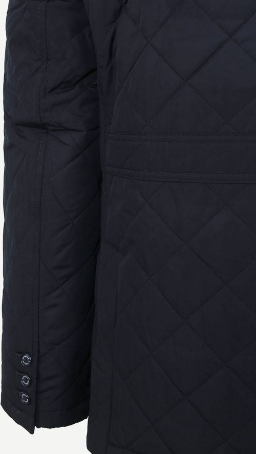 Barbour jas quilted lutz donkerblauw