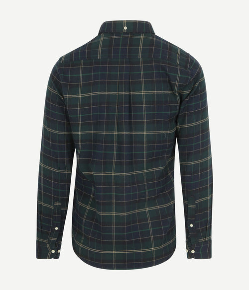 Barbour kyeloch overhemd ruit donkergroen
