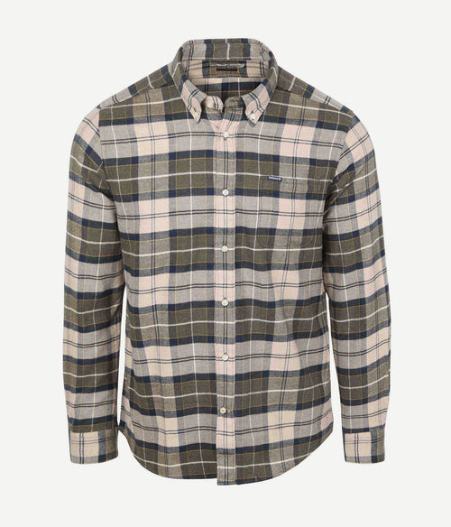 Kyeloch overhemd ruit olive