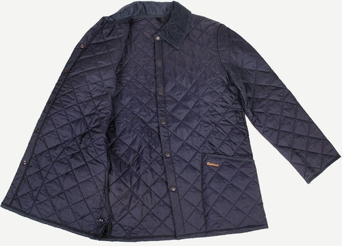 Barbour Liddesdale jas donkerblauw | Regular-fit