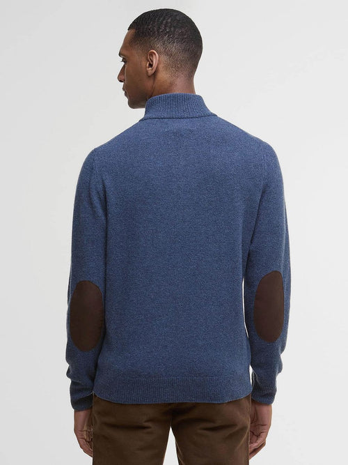 Mocker trui wol indigo