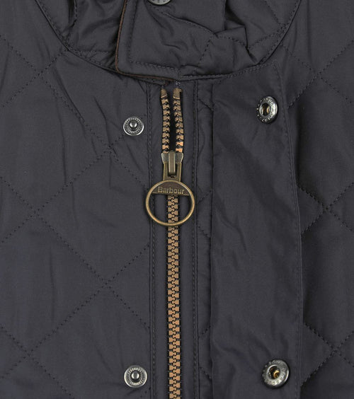 New lowerdale gilet donkerblauw