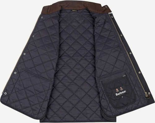 New lowerdale gilet donkerblauw