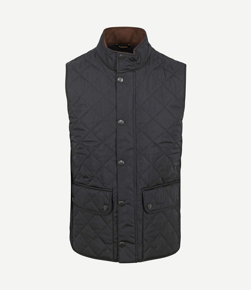 New lowerdale gilet donkerblauw