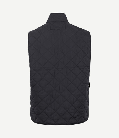 New lowerdale gilet donkerblauw